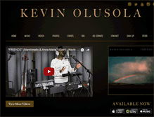 Tablet Screenshot of kevinolusola.com